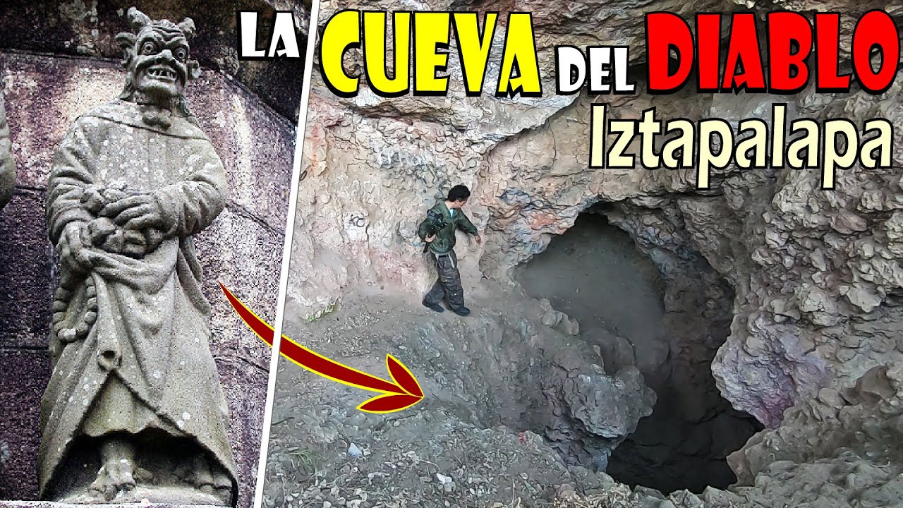 ¡ENTRO a la CUEVA DEL DIABLO en Iztapalapa! Busco su TESORO en Cerro de la Estrella CDMX
