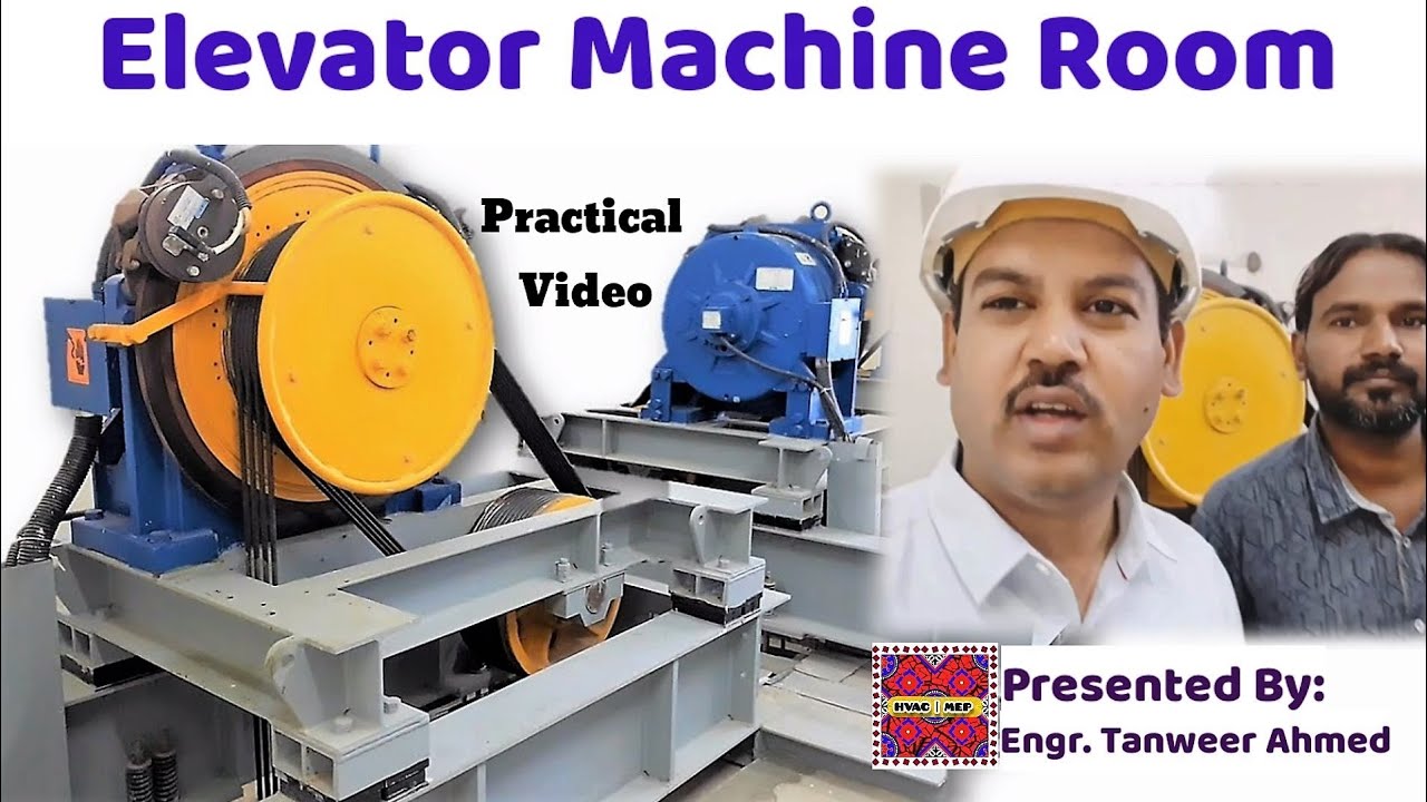 Elevator Machine Room Components | Lift Machine Room | Lift Motor Room in Urdu