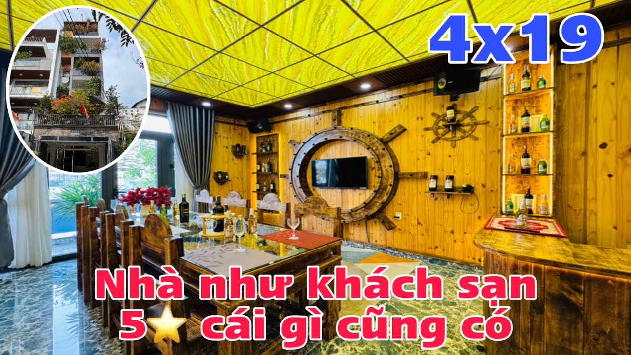 Trời ơi nó đẹp! Nhà tiện nghi như khách sạn 5 sao cái gì cũng có 4x19 thang máy mặt tiền kinh doanh