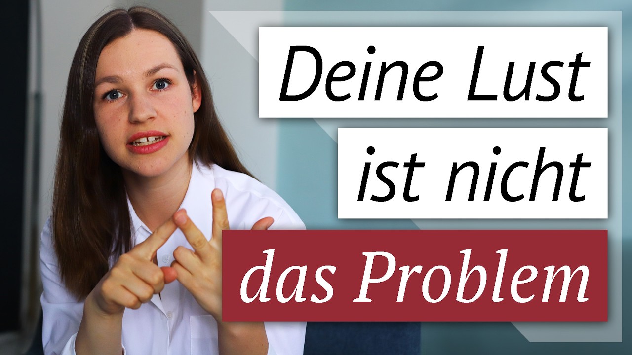 Du hast kein Lustproblem, er denkt das nur