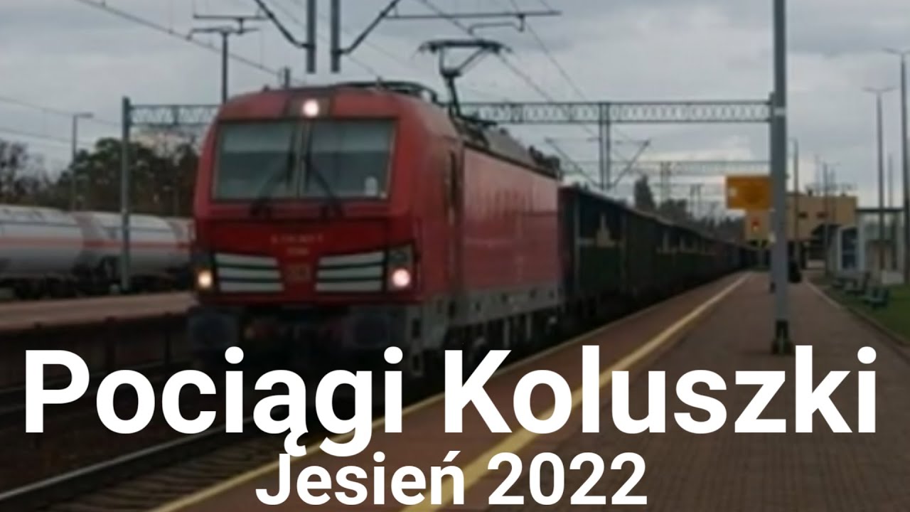 Pociągi na stacji Koluszki 16.10.2022