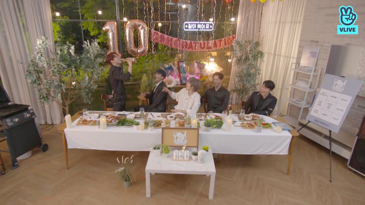[틴탑] 200710 V LIVE TEEN TOP X Eating Show - 틴탑 X 같이 먹어요