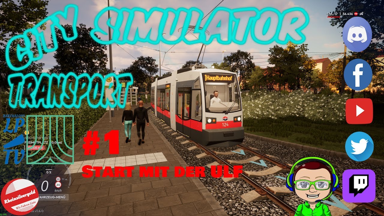 #karrieremodus  #1 #CityTransportSimulator #Tram #controller