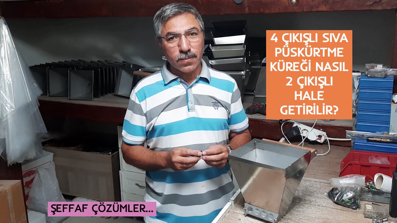 Jet Sıva Küreği Püskürtme Deliği Çıkışı Azaltma