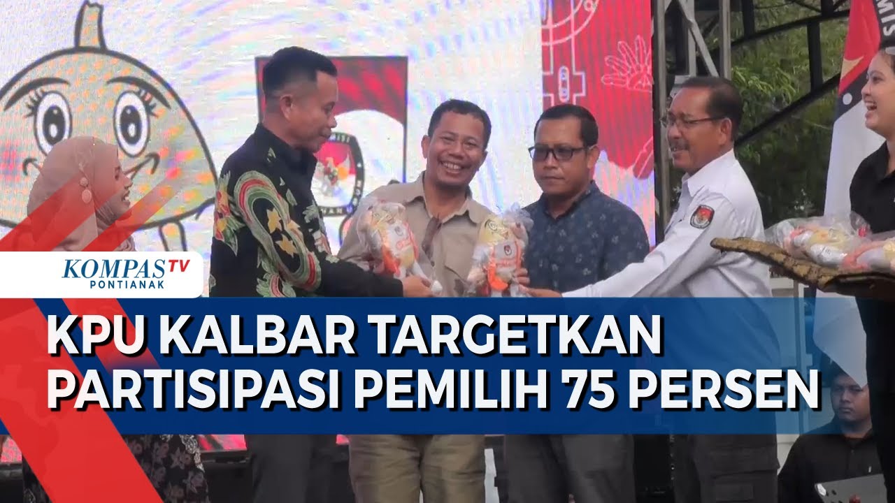 KPU Kalbar Targetkan Partisipasi Pemilih 75 Persen