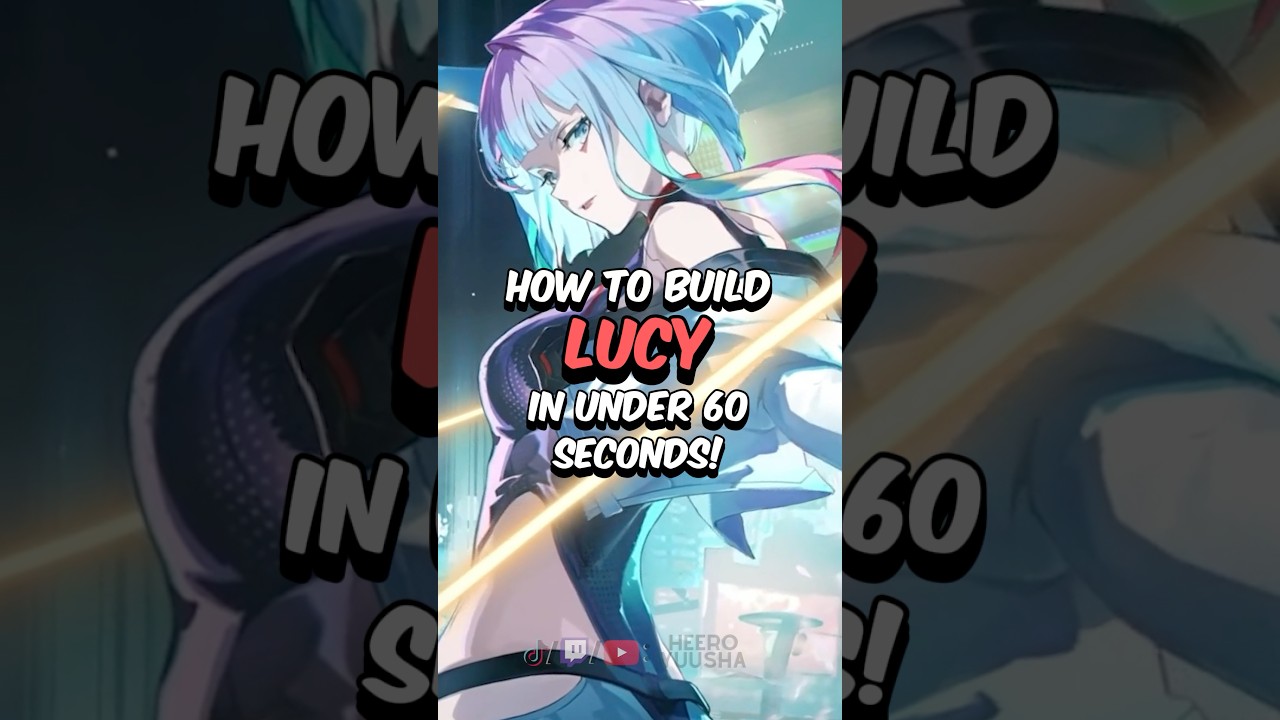BEST LUCY BUILD - How To Build Lucy In 60 Seconds #wutheringwaves #wuwa