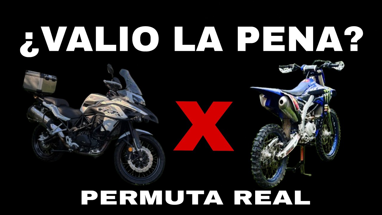 Cambie mi moto de turismo por una de cross... ¿Valio la pena?