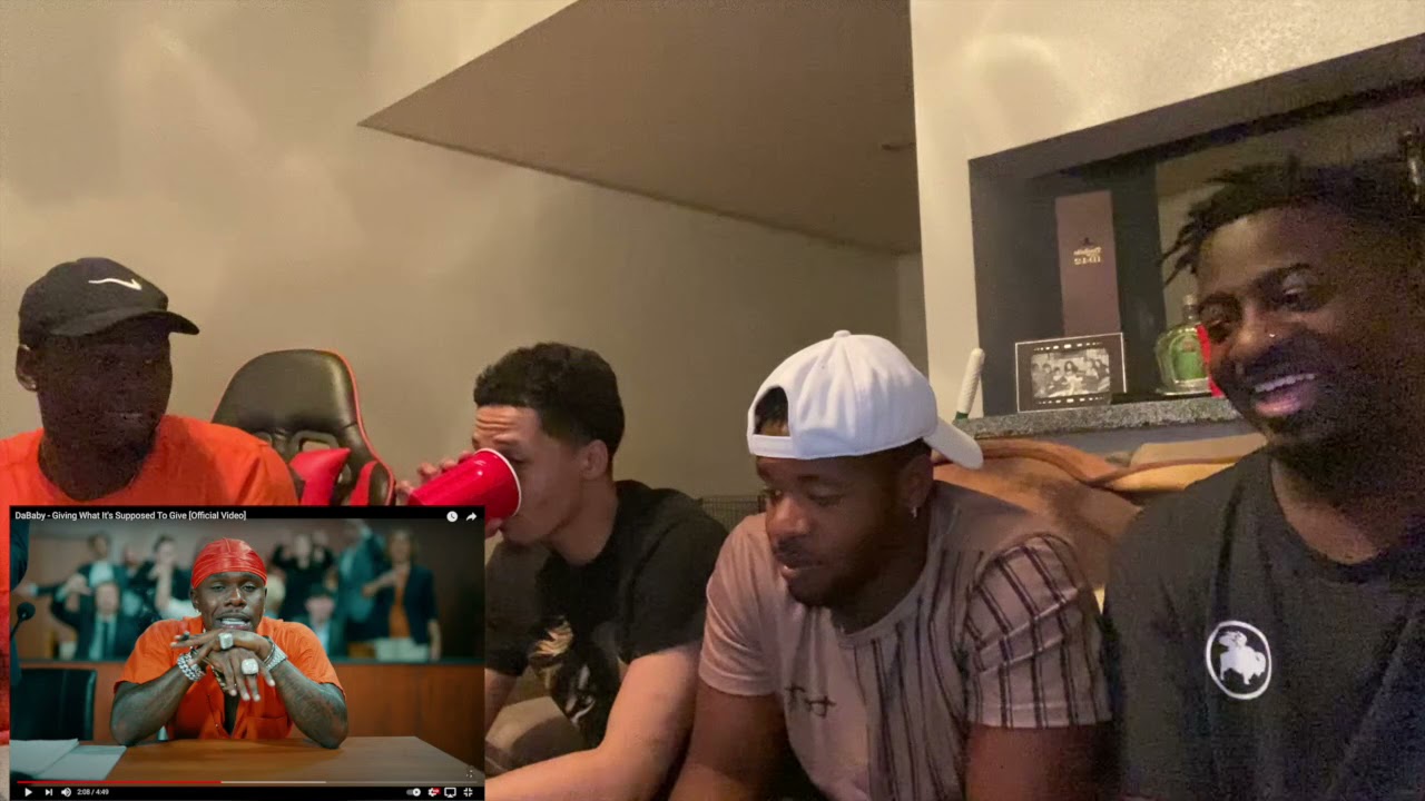 DaBaby - Giving What Its Supposed To Give [Official Video]REACTION!!!!