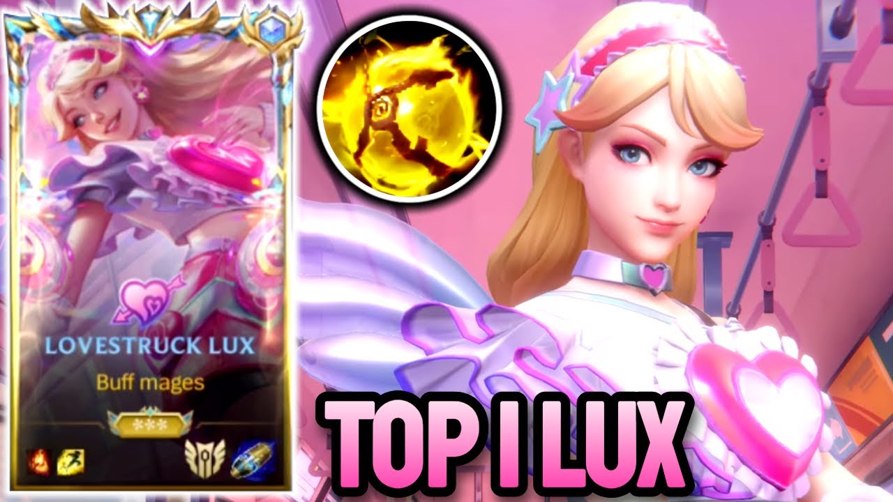 WILD RIFT LUX - TOP 1 LUX GAMEPLAY - SOVEREIGN RANKED