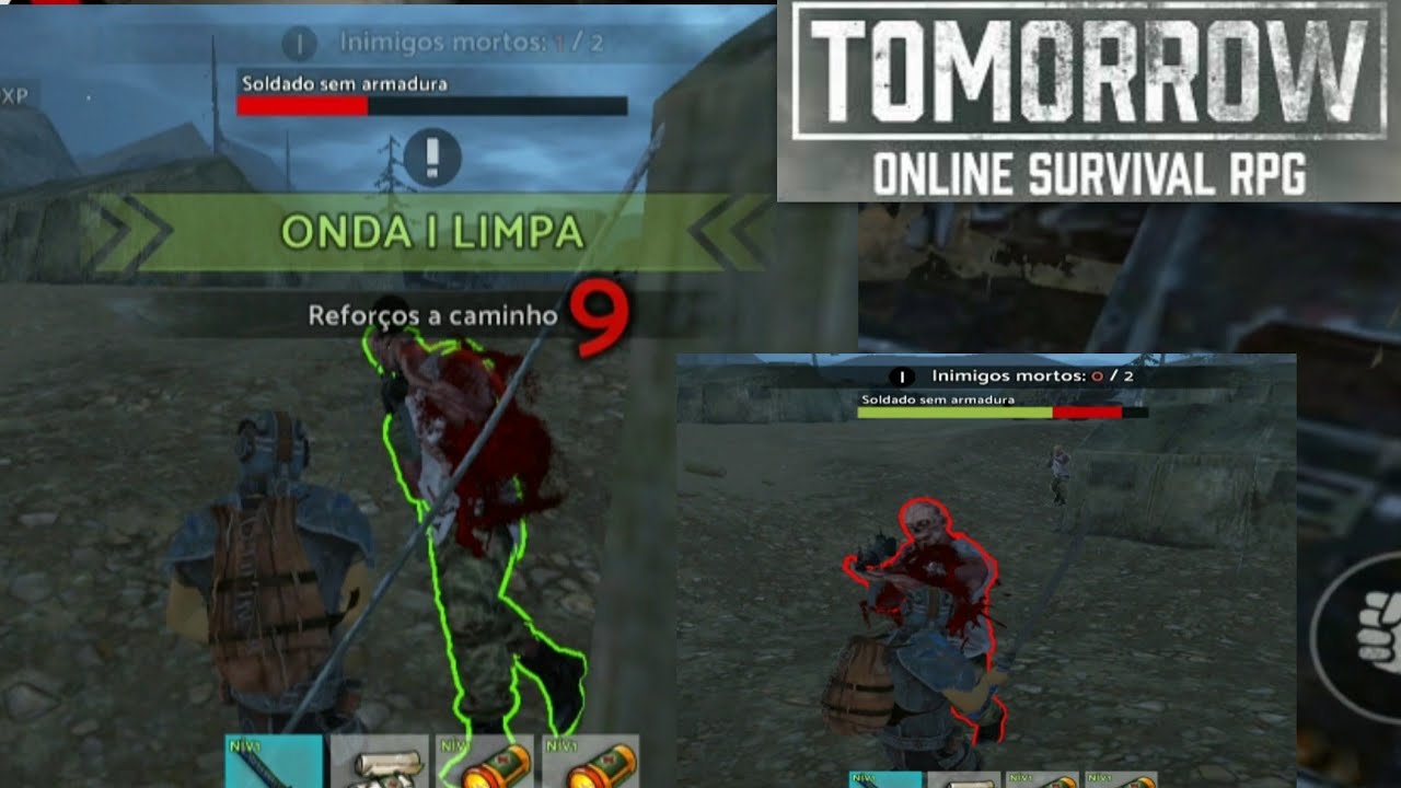 Tomorrow: MMO Nuclear Quest (invasão no acampamento militar compri a missão apenas com a katana.