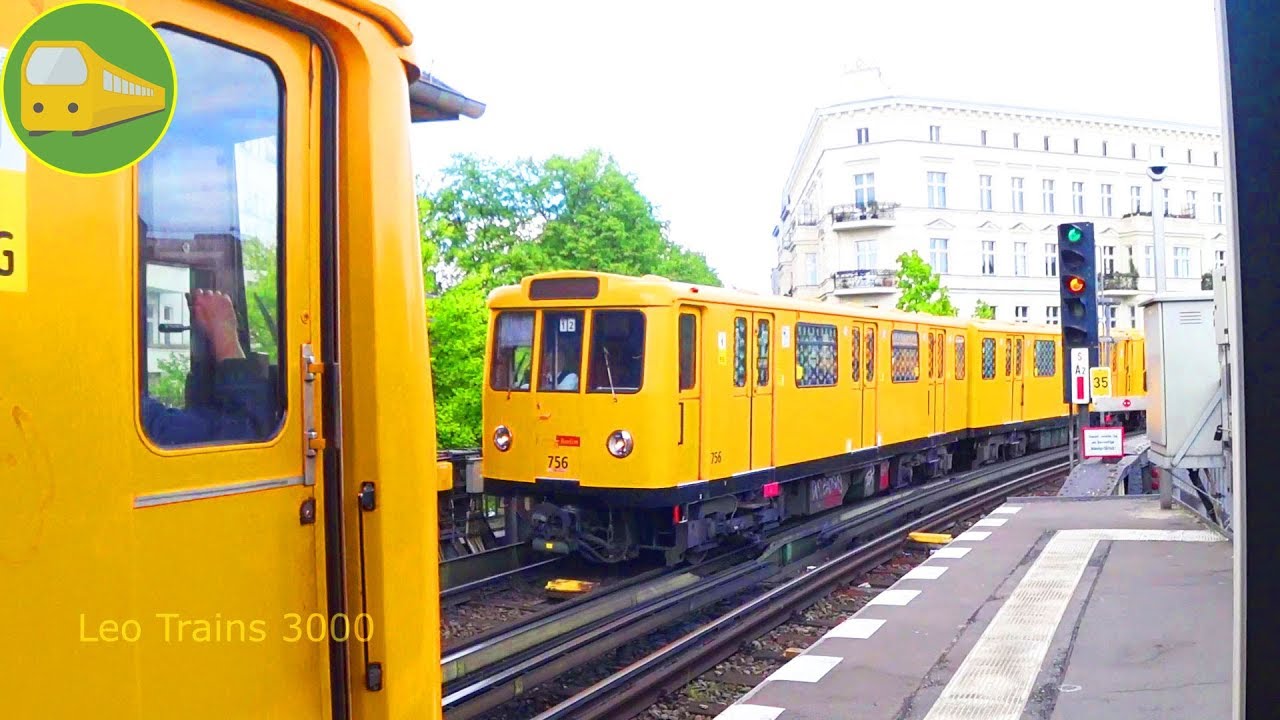 🌍 Yellow U-Bahn Yellow metro trains in Berlin Big compilation / Oberbaumbr&uuml;cke bridge / Leo Trains