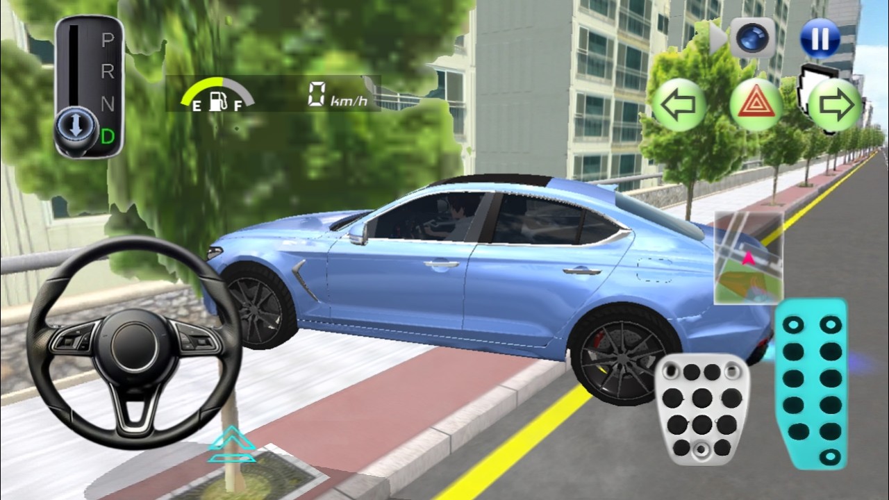 New Blue Mercedes G63 For Parking - 3d Driving Class android game || Car Game #gameplay​ #cargame​