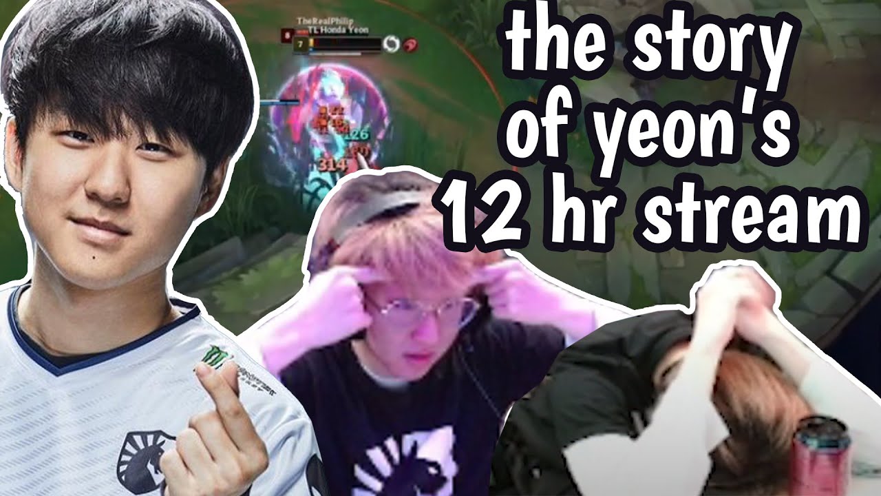 summarizing TL Yeon's 12 hour stream (Ft. apa bradley haeri)