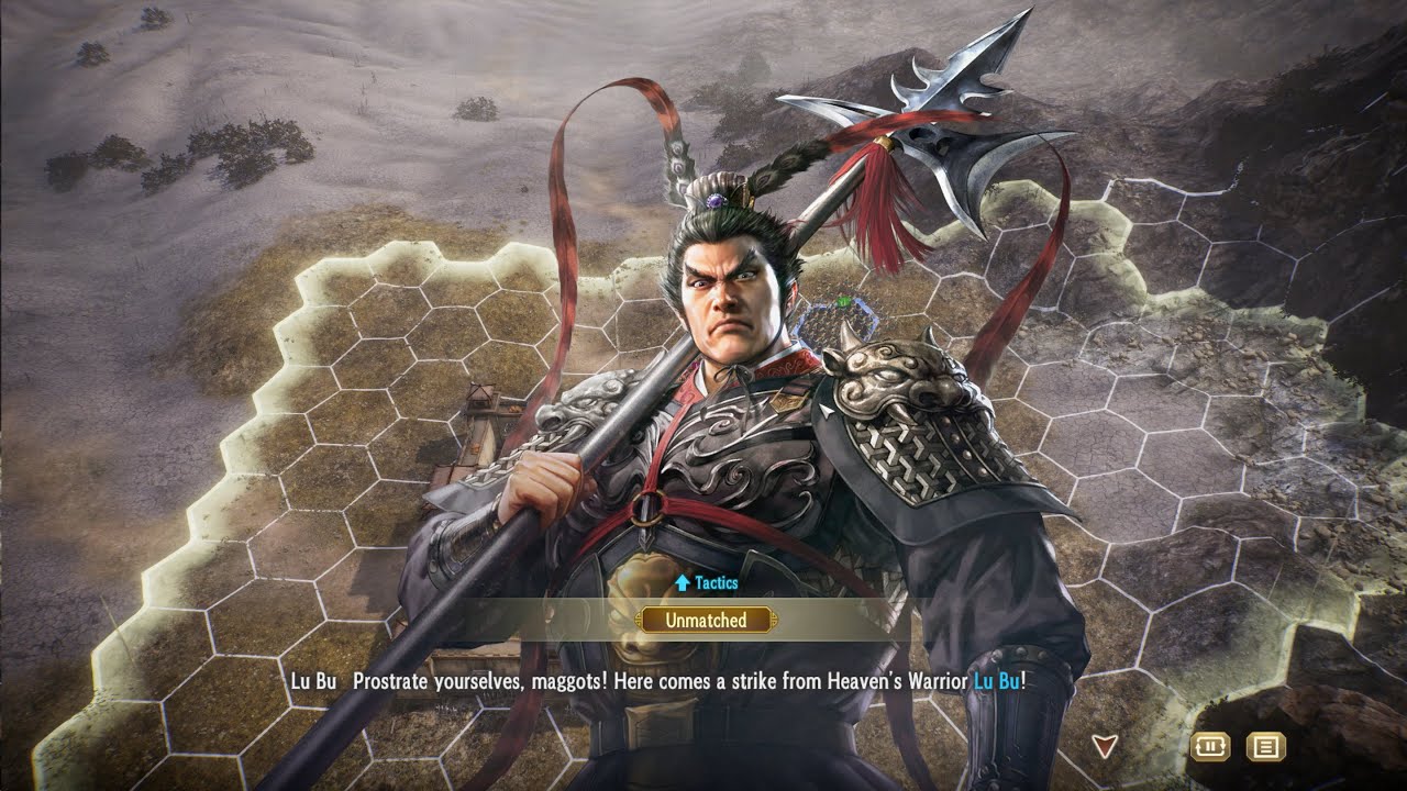 ROTK 8 Remake: Liu Bei Yellow Turban Uprising - 008 vs Ding Yuan w Lu Bu (Shangdang Bing Province)