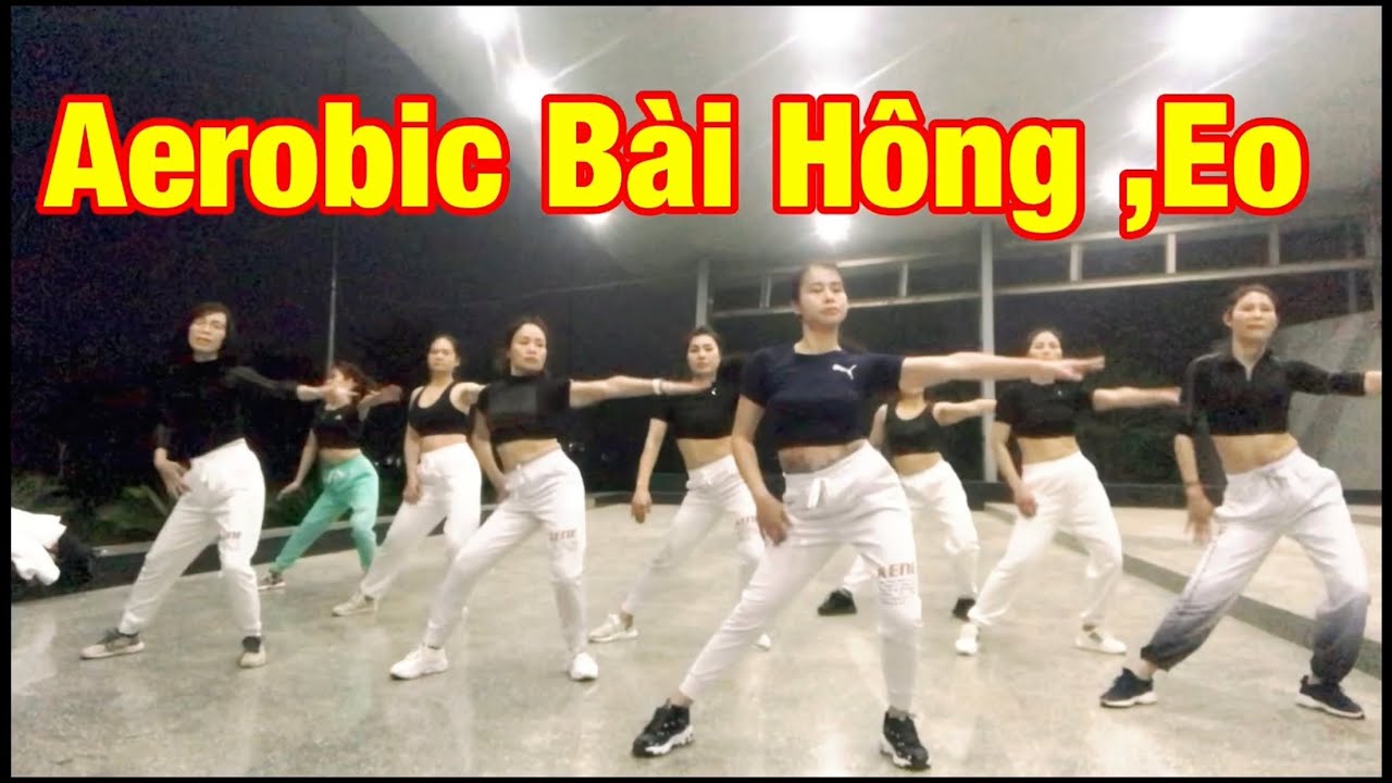 Aerobic Bài Lắc Hông, Nhạc Chậm, Dễ Tập.
