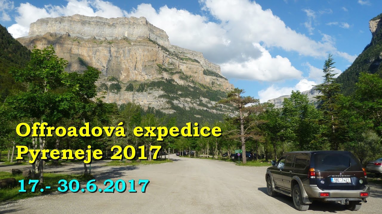 Offroadová expedice Pyreneje 2017