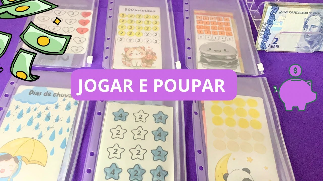 JOGAR E POUPAR - Técnica dos envelopes 