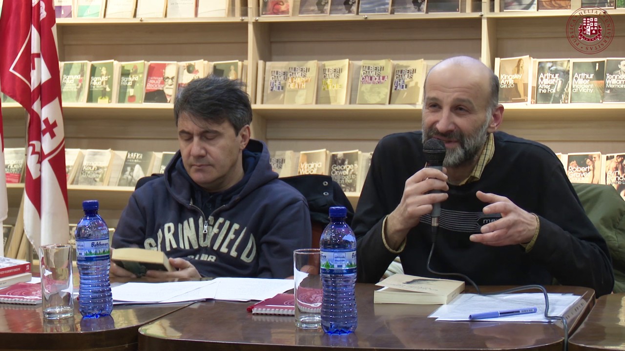 პაატა ცანკაშვილის რომანის პრეზენტაცია