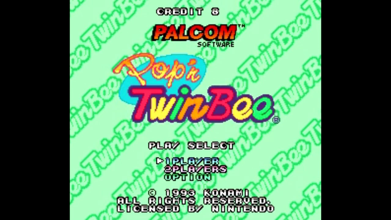 Pop'n TwinBee (SNES) All Sound Effects and Voice Clips