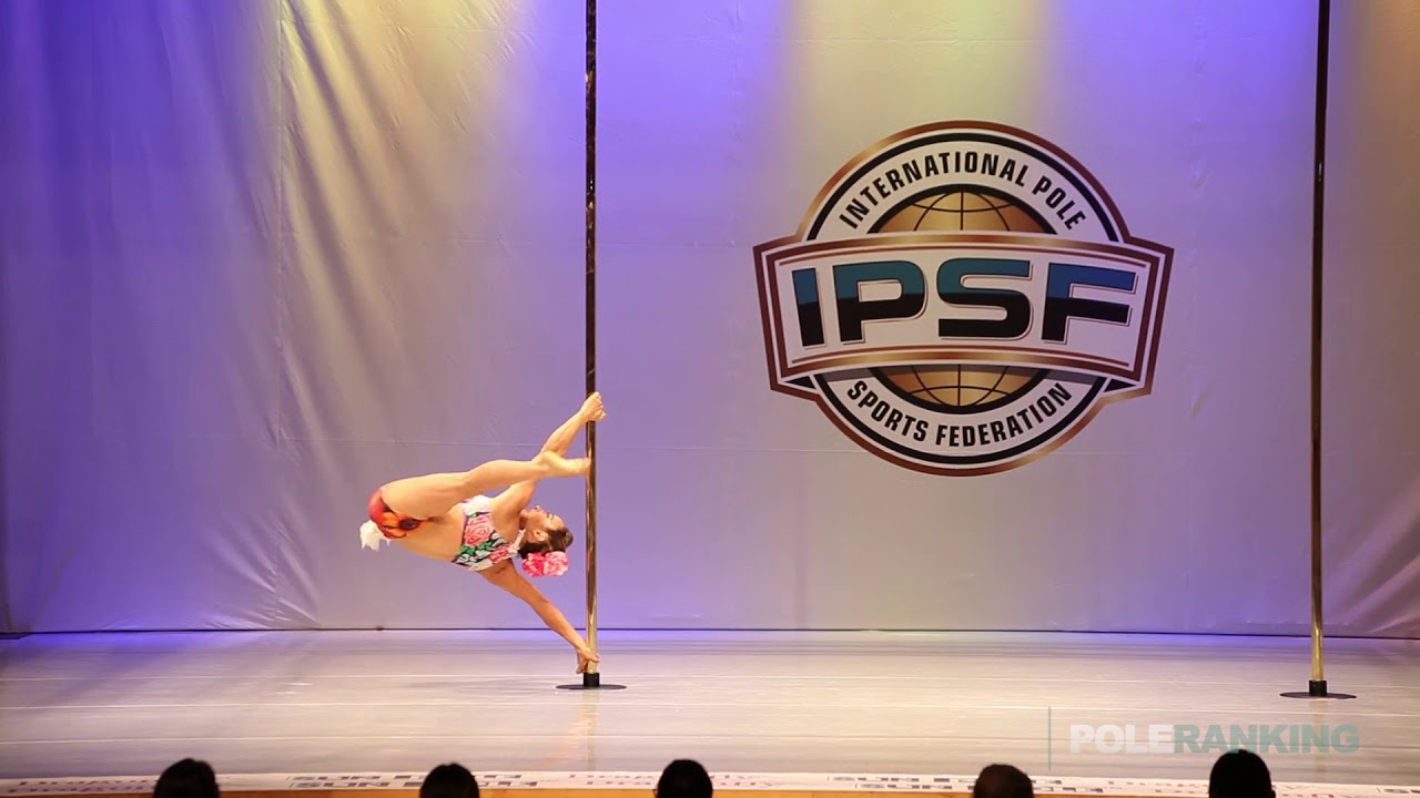 Senior Women Maria Eugenia Plaza of Mexico - IPSF World Pole Sports Championships 2018