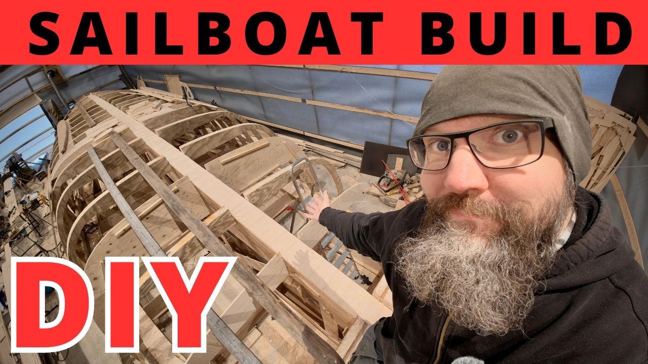 FIRST PAINT! 😍 & Keel timber pt2- ep109 Project SeaCamel