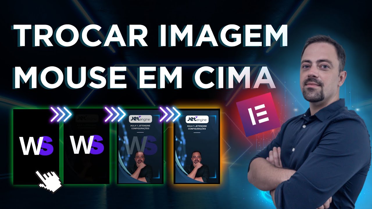 Efeito hover: Trocar imagem quando coloca o mouse em cima com Elementor pro flipbox e WordPress