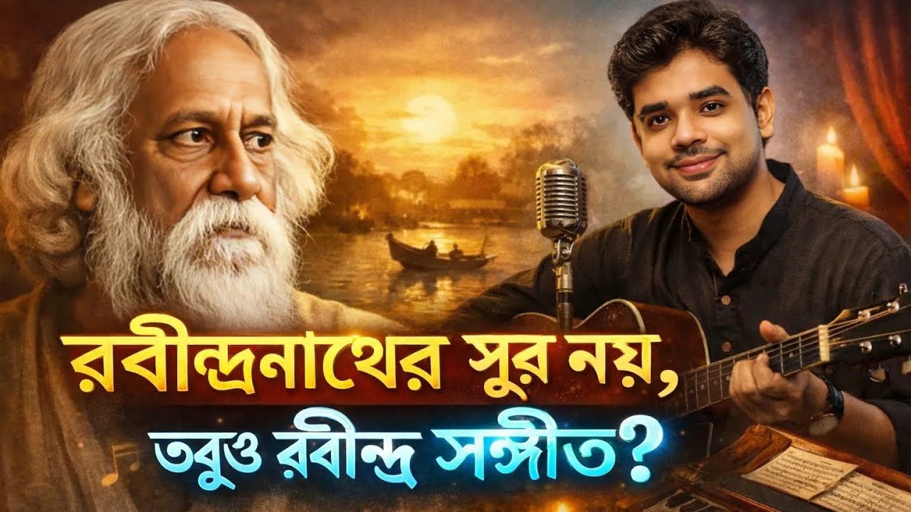 রবীন্দ্রসঙ্গীত কিন্তু রবীন্দ্রনাথের সুরে নয়? একমাত্র ব্যতিক্রম এই গান!