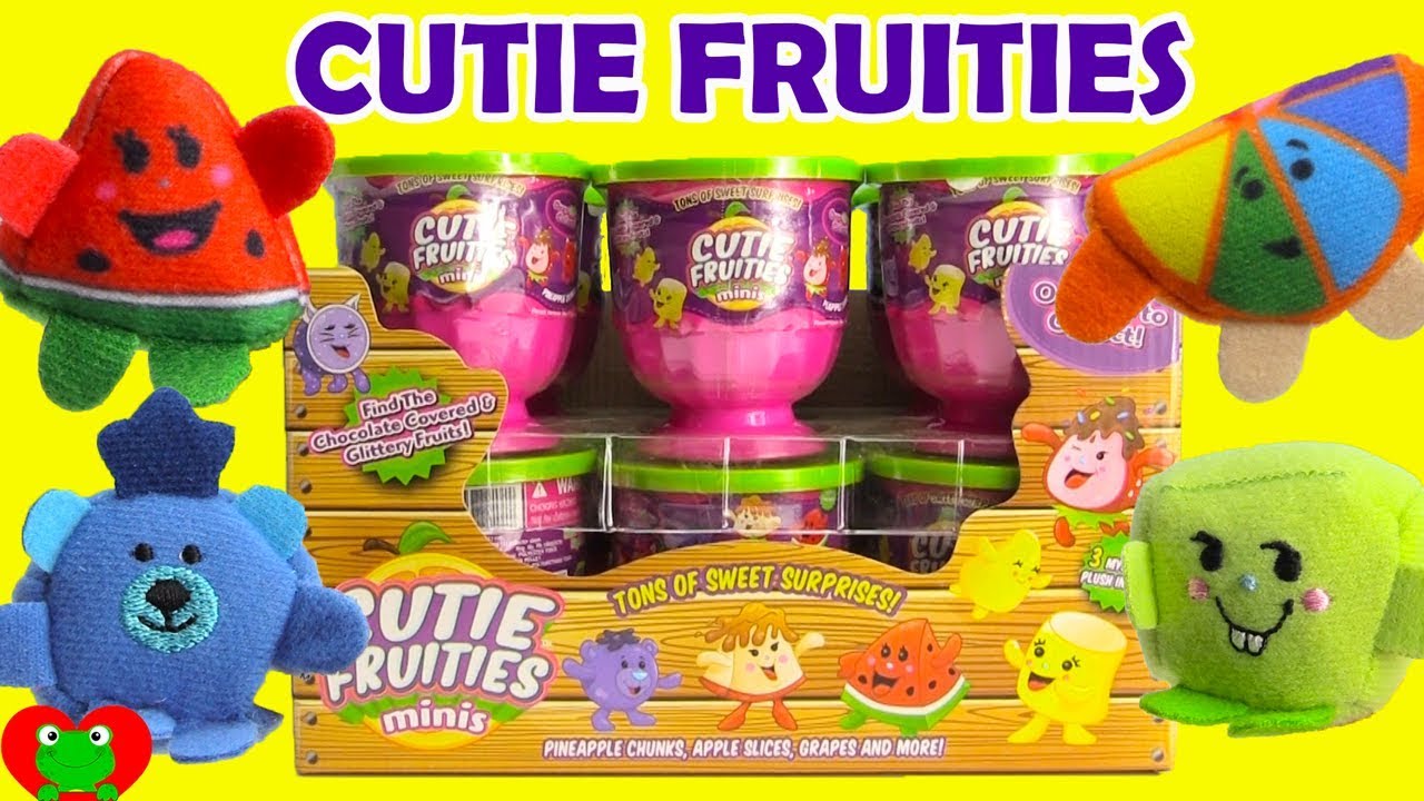 Genie Opens Cutie Fruities Surprises Full Box