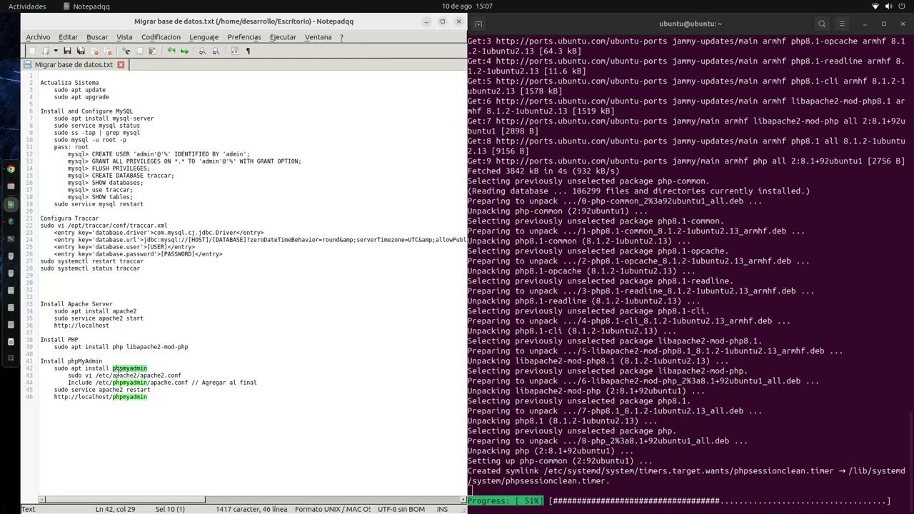 Curso de Traccar | Como poner Instalar phpmyadmin para MySQL Database en traccar | Video 27