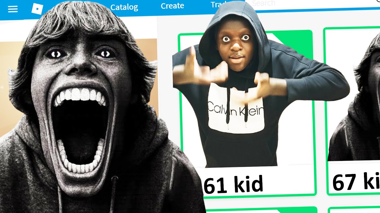 Создание аккаунтов 67 KID и 61 KID в Roblox