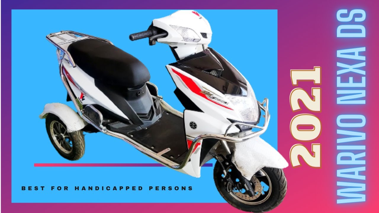 Warivo Nexa | Electric scooter for aged person and handicapped person or physically disabled persons