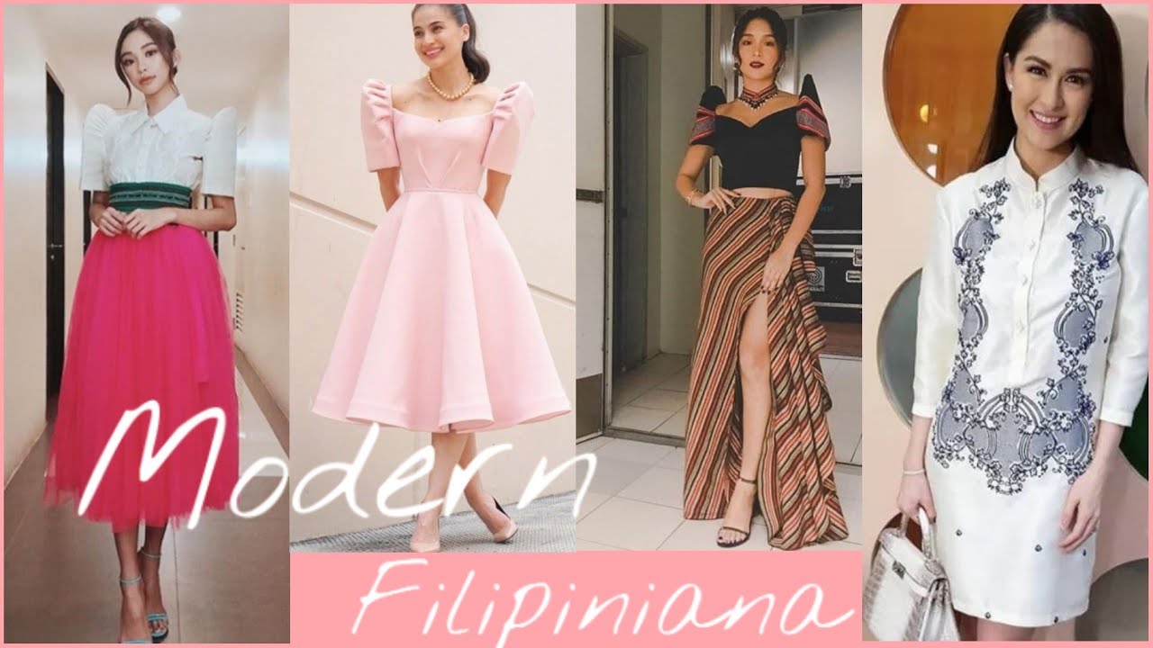 MODERN FILIPINIANA OUTFIT IDEAS