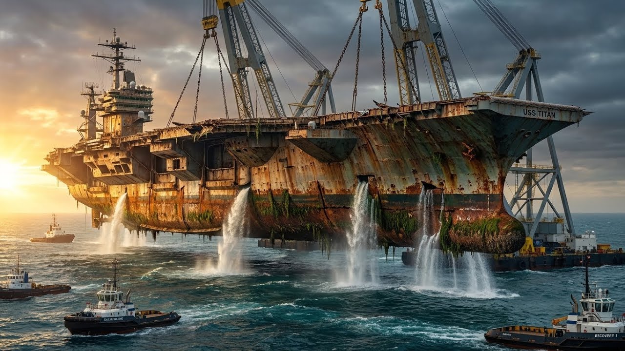 Lost for Decades Beneath the Sea | Salvaging and Restoring a World War II Aircraft Carrier