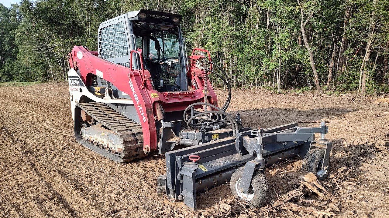 Forestry Mulching, Ruckus Raking And Track Loader Cleanup!