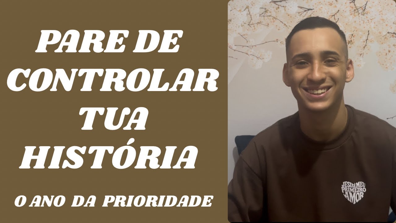 Pare de controlar tua história |Vinicius Drappé 