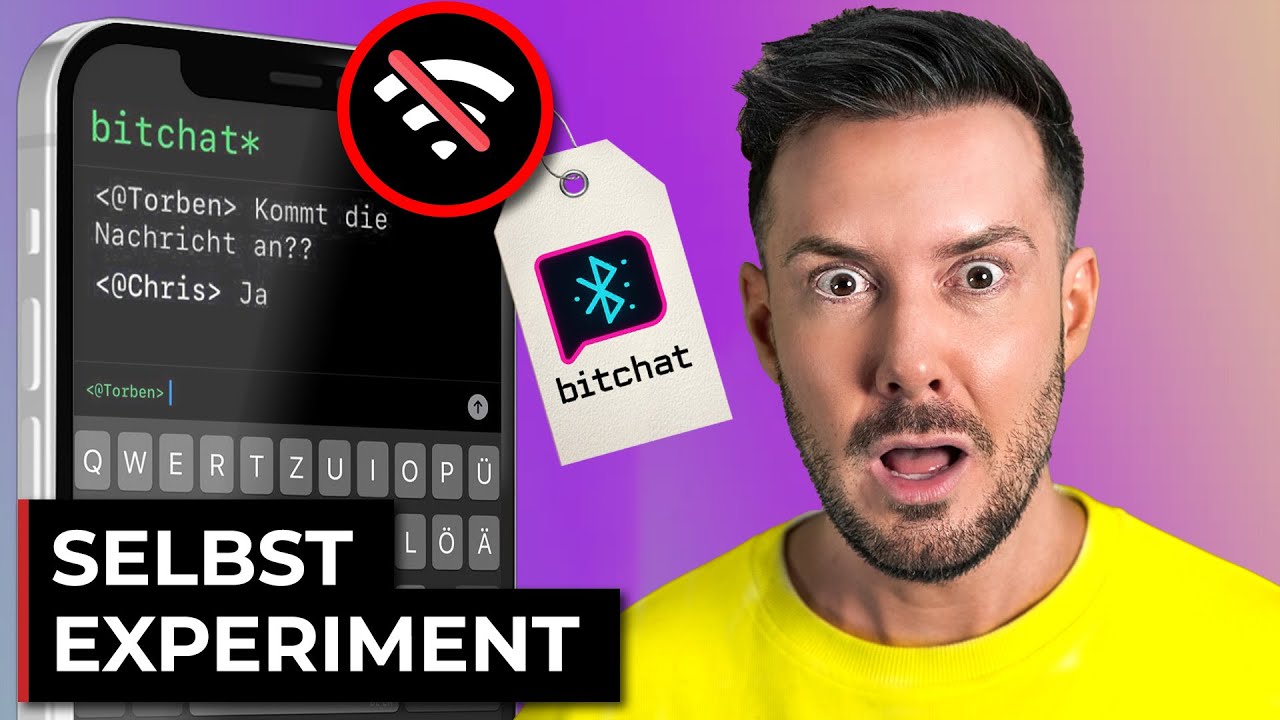 Die Messenger-App Bit chat funktioniert Ohne Internet!