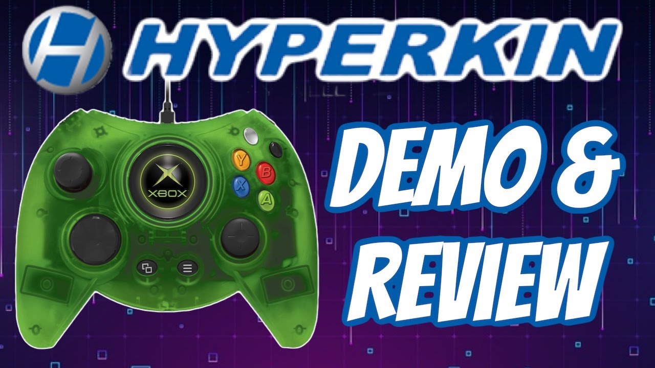 Hyperkin Duke Original XBOX Gamepad Controller - Full Demo & Review | RetroPie Guy Product Review