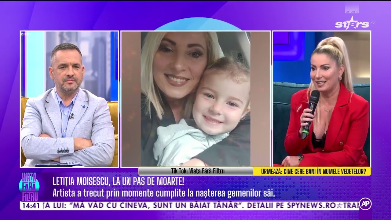 Letitia Moisescu - VIATA FARA FILTRU ( Antena Stars) 1 oct 2024