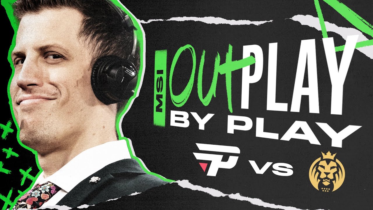 The Most CHAOTIC Game at MSI So Far! | The MSI Outplay by Play with Captain Flowers