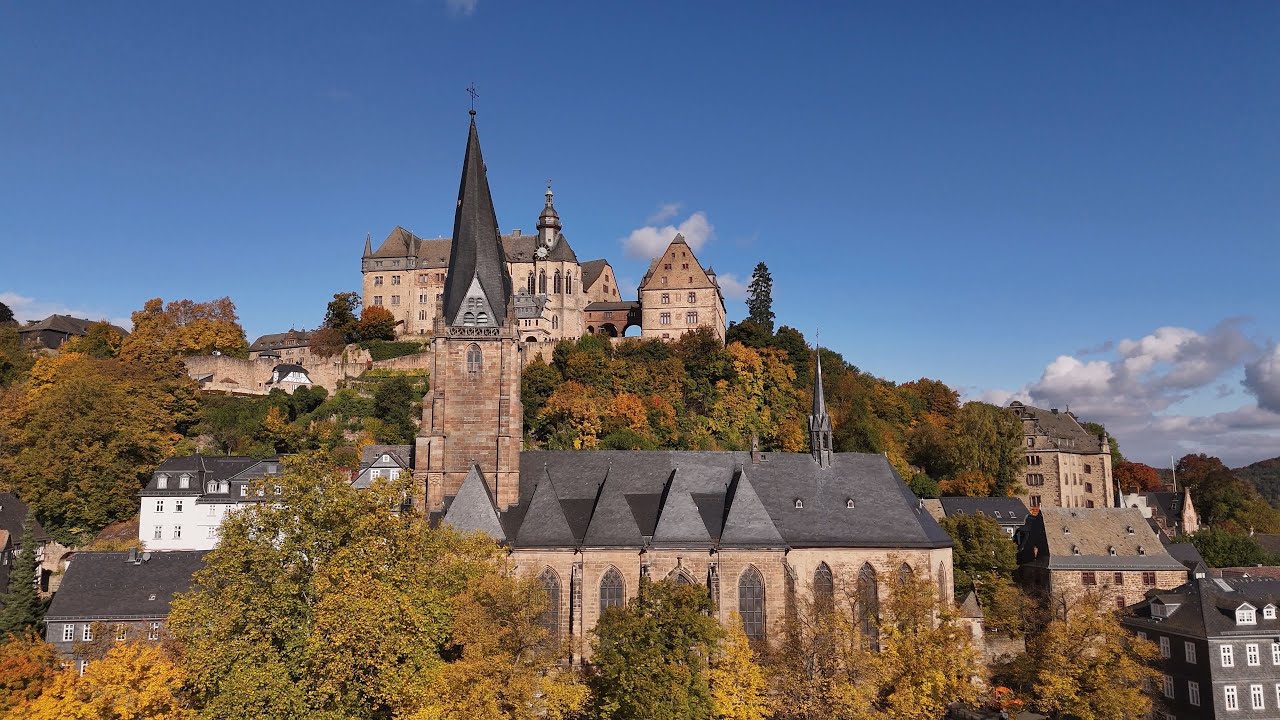 Wir entdecken: Die Lutherische Pfarrkirche Sankt Marien in Marburg - The Lutheran church in Marburg.