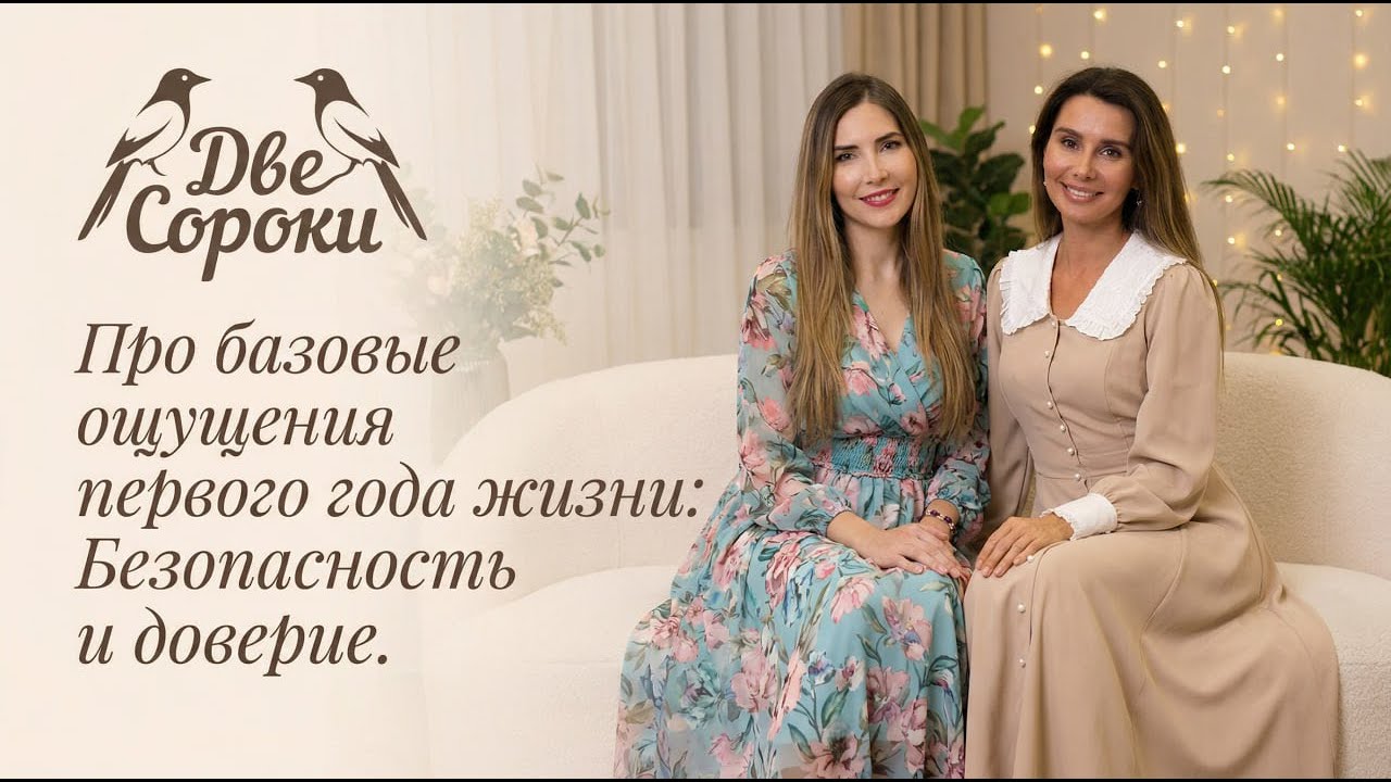 Про базовые ощущения первого года жизни: Безопасность и доверие.