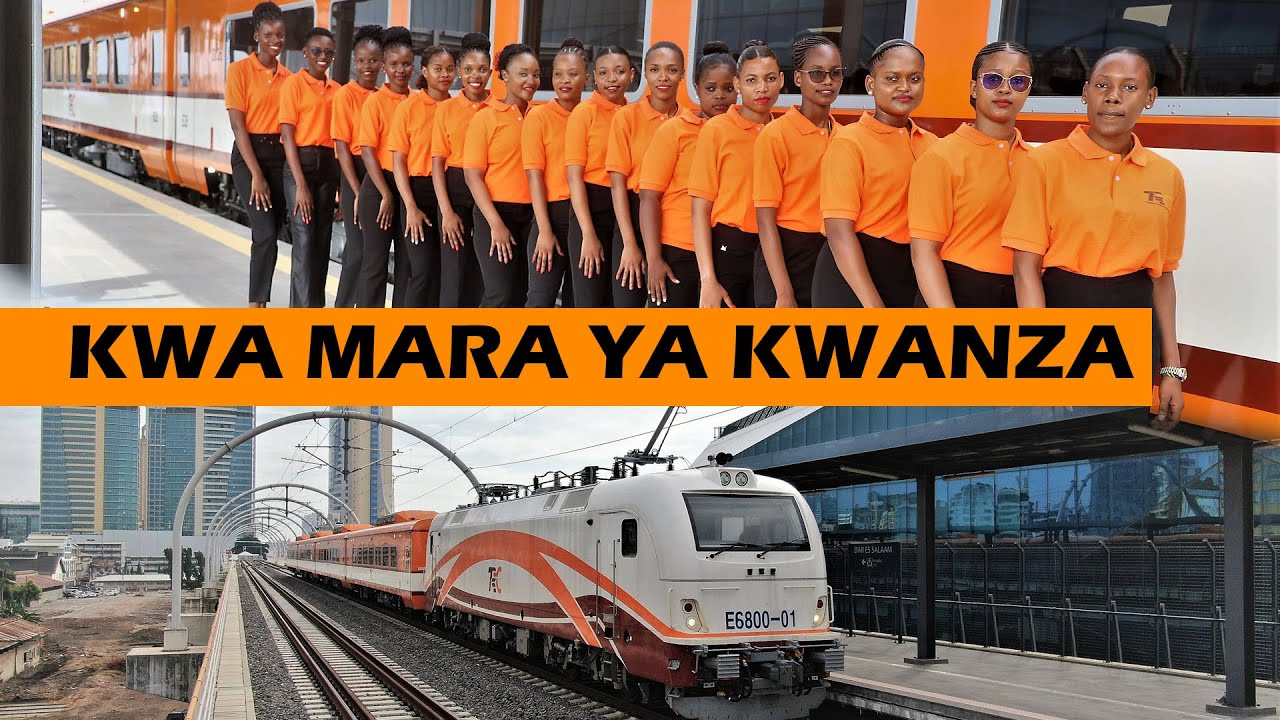SGR TANZANIA KWA MARA YA KWANZA HISTORIA KUANDIKWA DAR - MORO KUTEMBEA KWENYE RELI YA KISASA