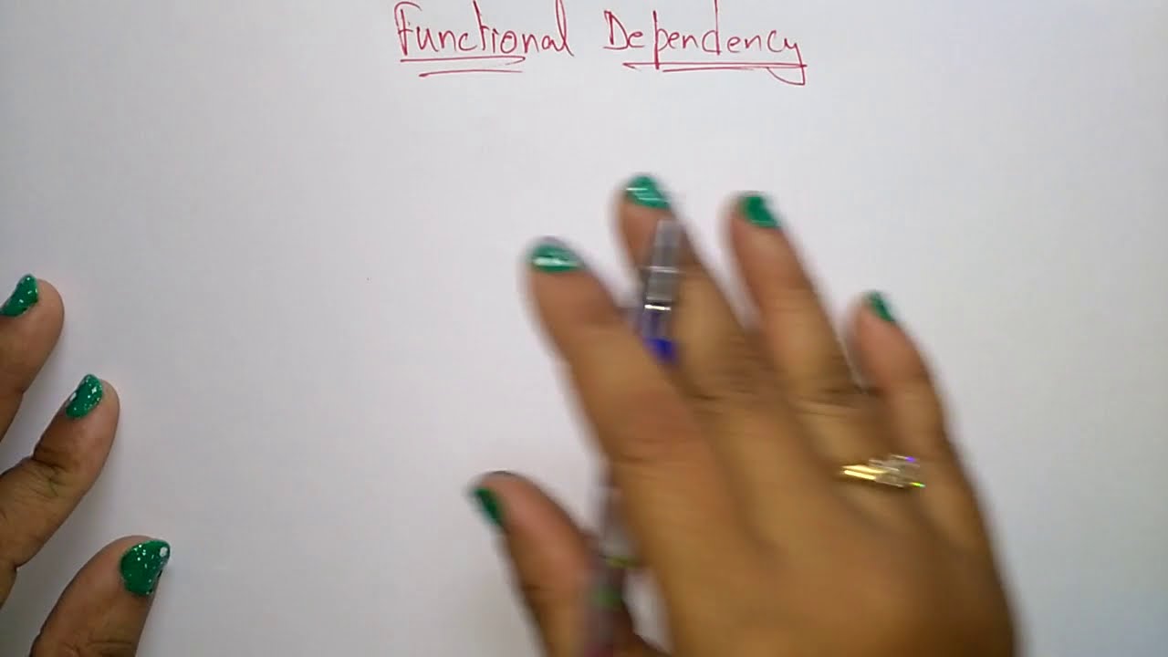 Functional dependency in dbms | DBMS | Lec-44 | Bhanu Priya