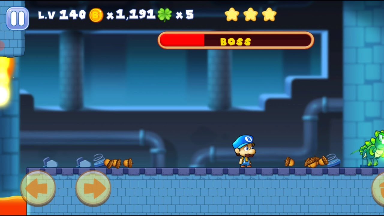 Super Bobby's World level 140 Boss