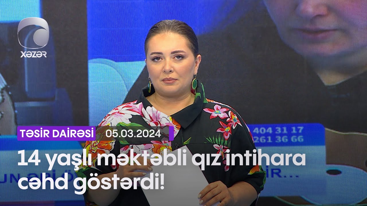 14 yaşlı məktəbli qız intihara cəhd göstərdi!