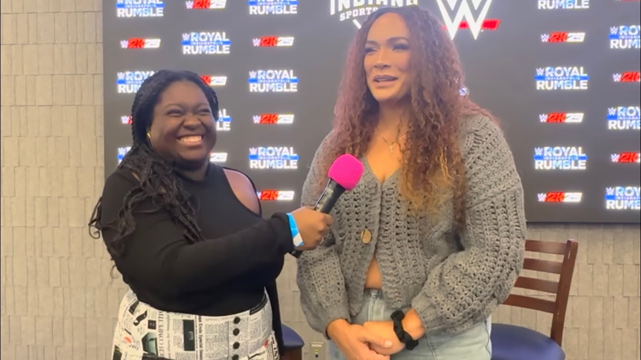 HWP at WWE Royal Rumble: Stephanie Talks to WWE Superstar Nia Jax