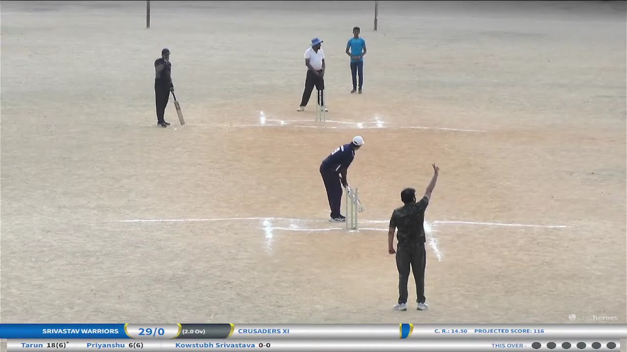 KPL  (SESSION 10) crusader xi vs srivastav warriors