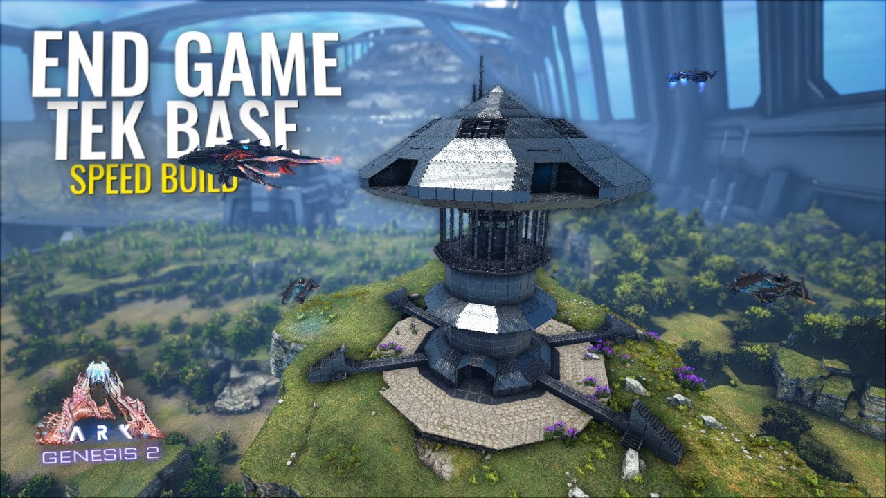 ARK: EPIC Build! End Game TEK Base [Speed Build]