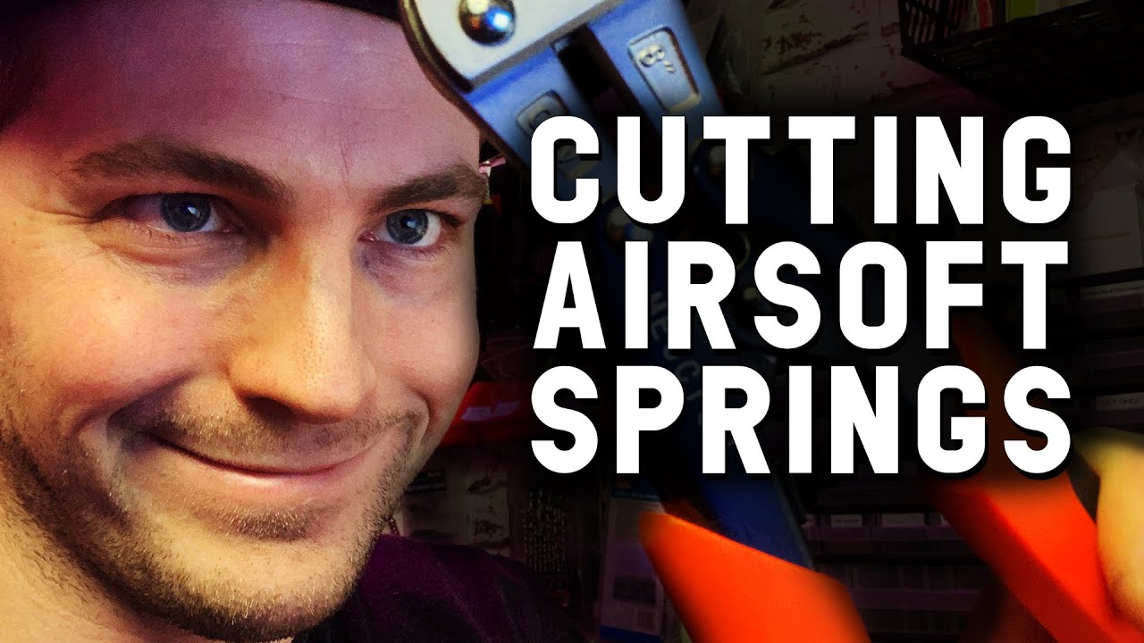 Get the perfect FPS by cutting your spring #airsoft