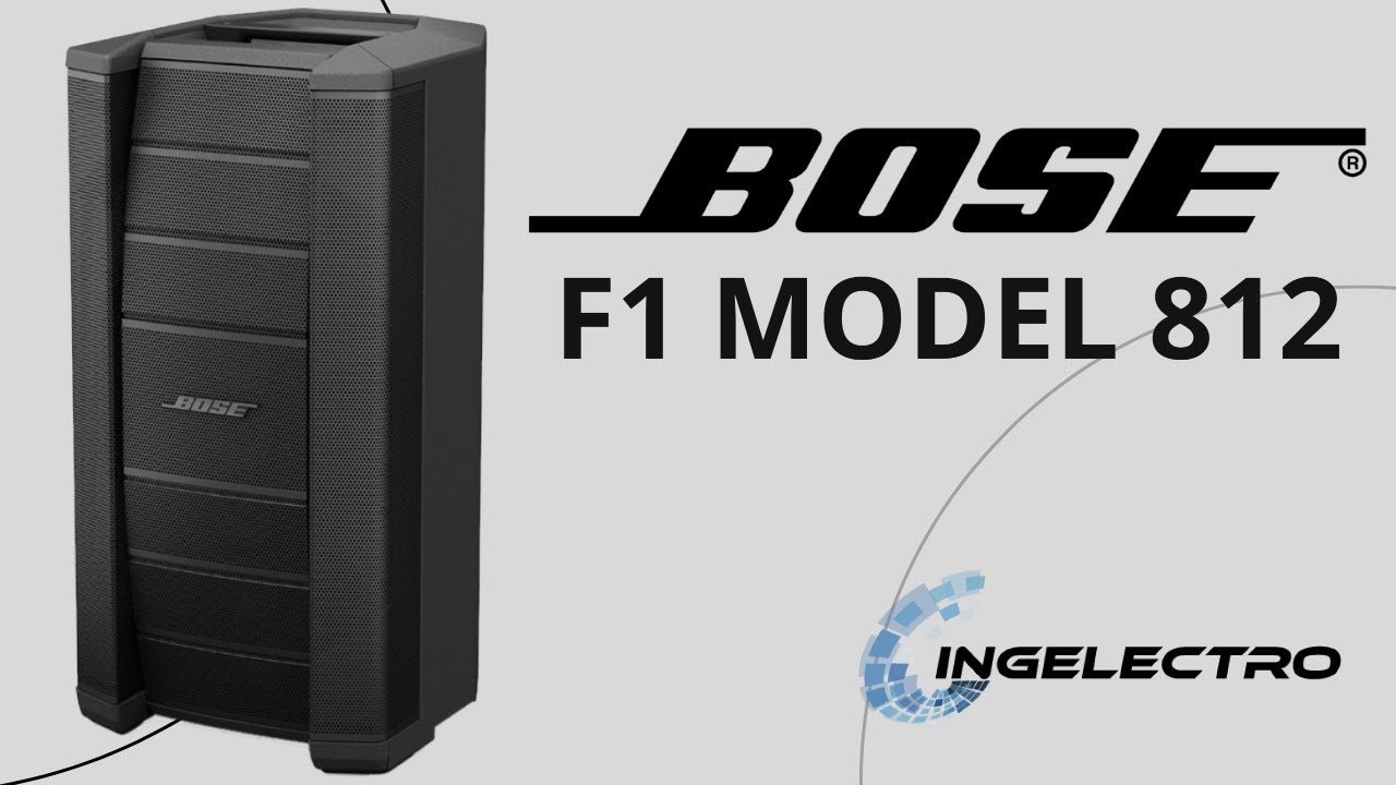 CABINA ACTIVA BOSE F1 model 812 | REVIEW EN ESPAÑOL (INGELECTRO SAS)